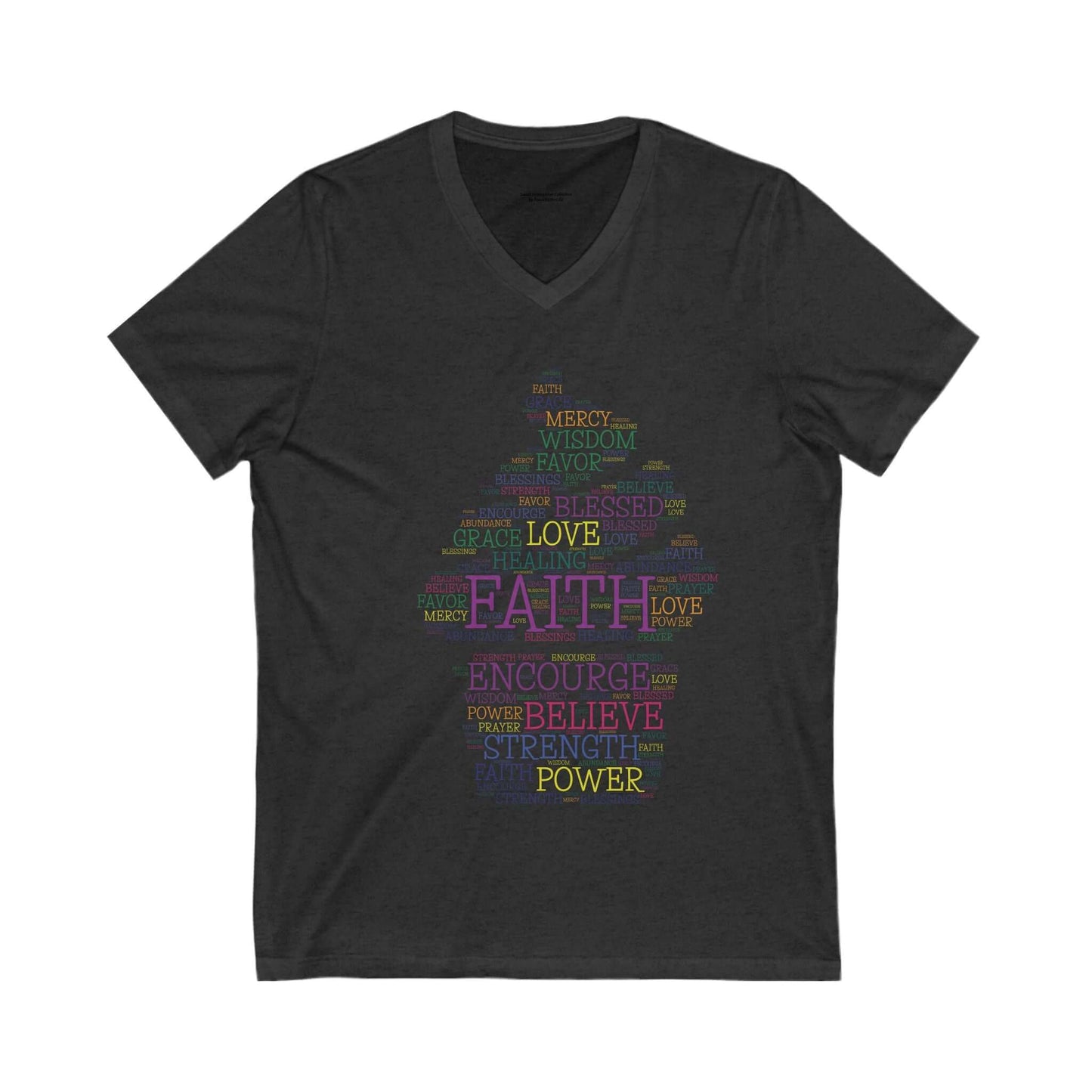 Faith-Inspired V-Neck Tee - Sweet Inspirations Collection by Anita's Kitchen Co - Anita's Kitchen Co