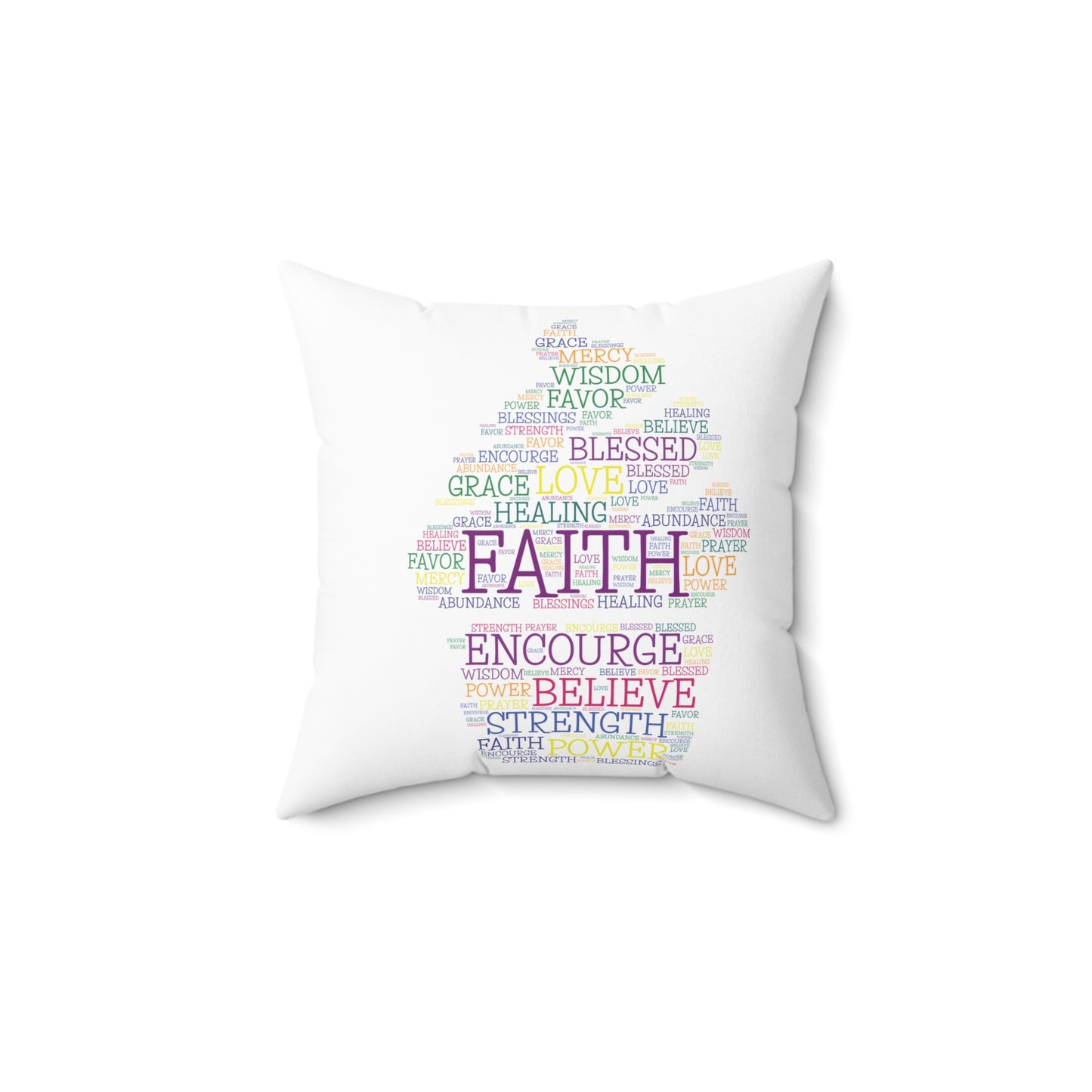 Faith Inspired Pillow - Sweet Inspirations Collection by Anita's Kitchen Co - Anita's Kitchen Co