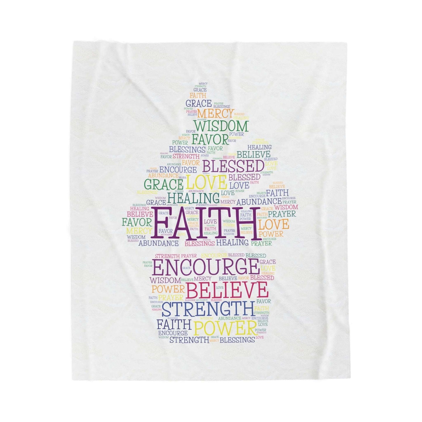Inspirational Velveteen Plush Blanket - Sweet Inspiration Collection by Anita's Kitchen Co