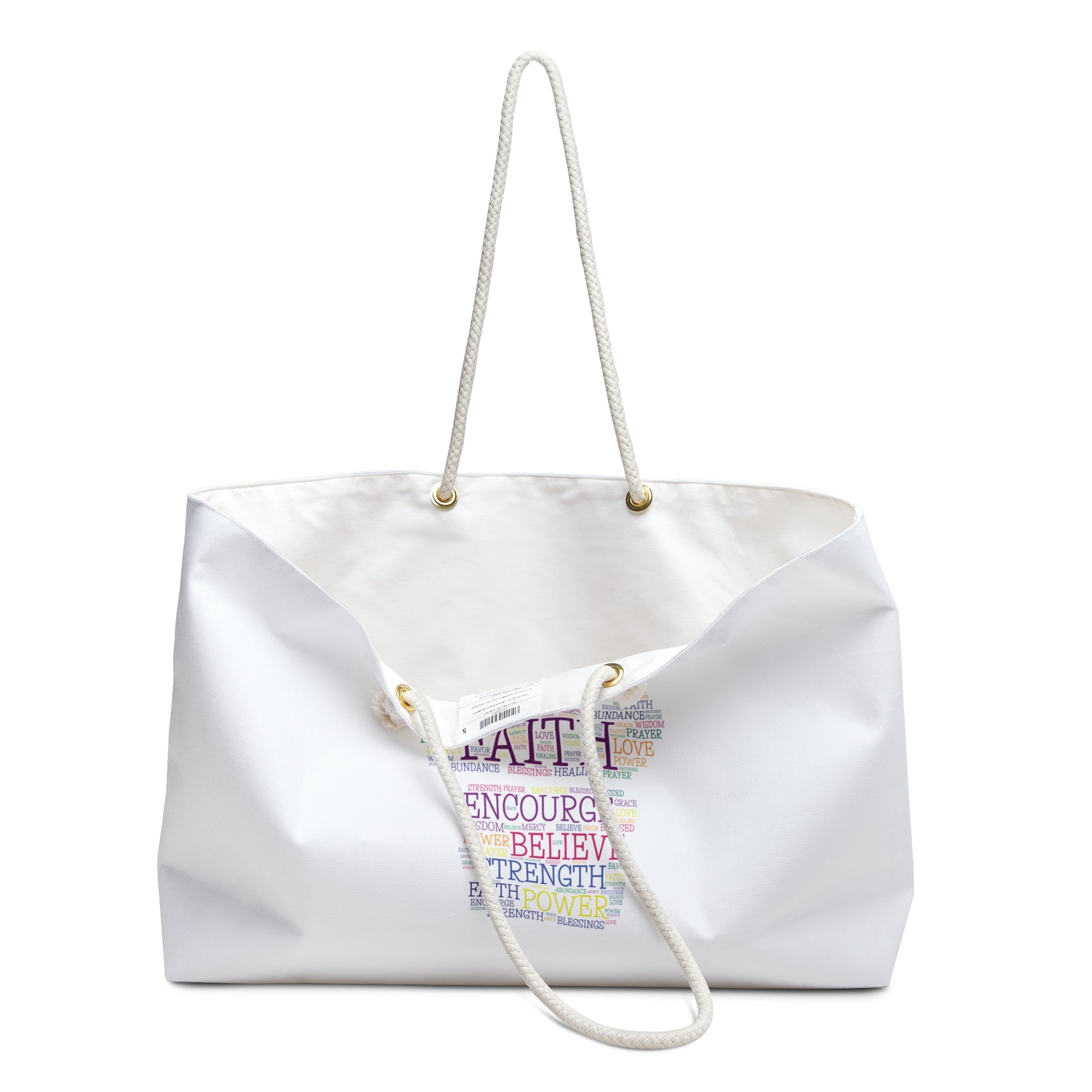 Sweet Inspiration Collection - Faith-Inspired Weekender Bag - Anita's Kitchen Co