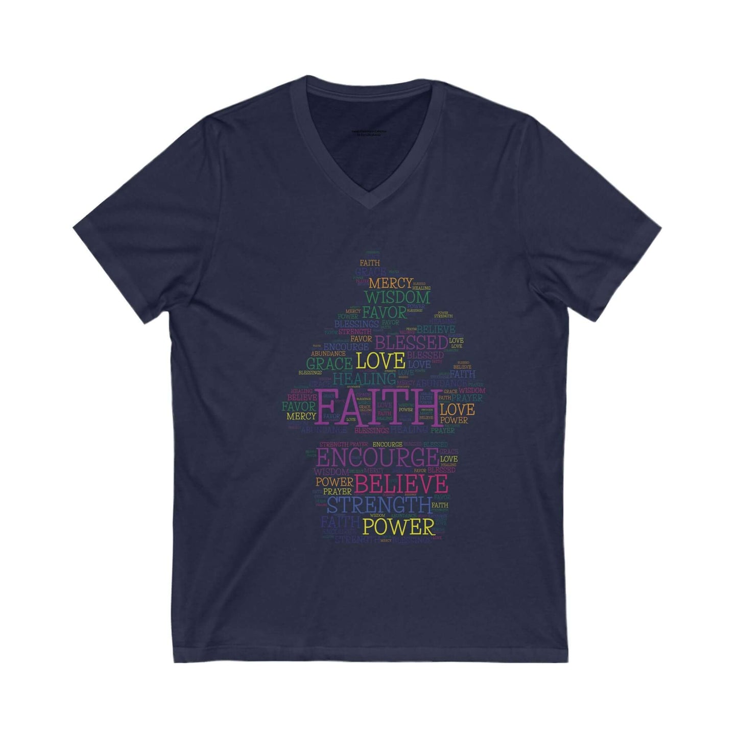 Faith-Inspired V-Neck Tee - Sweet Inspirations Collection by Anita's Kitchen Co - Anita's Kitchen Co