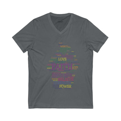 Faith-Inspired V-Neck Tee - Sweet Inspirations Collection by Anita's Kitchen Co - Anita's Kitchen Co