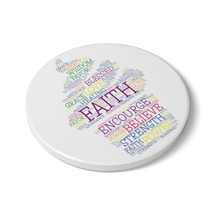 Inspirational Faith Coaster - Sweet Inspiration Collection by Anita's Kitchen Co - Anita's Kitchen Co