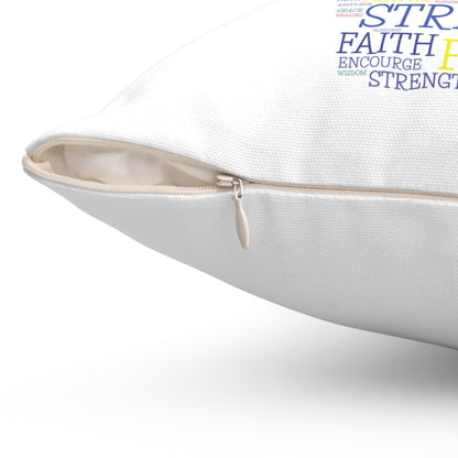 Faith Inspired Pillow - Sweet Inspirations Collection by Anita's Kitchen Co - Anita's Kitchen Co